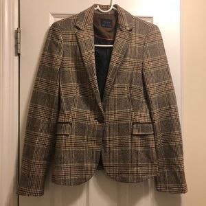 Zara Plaid Blazer